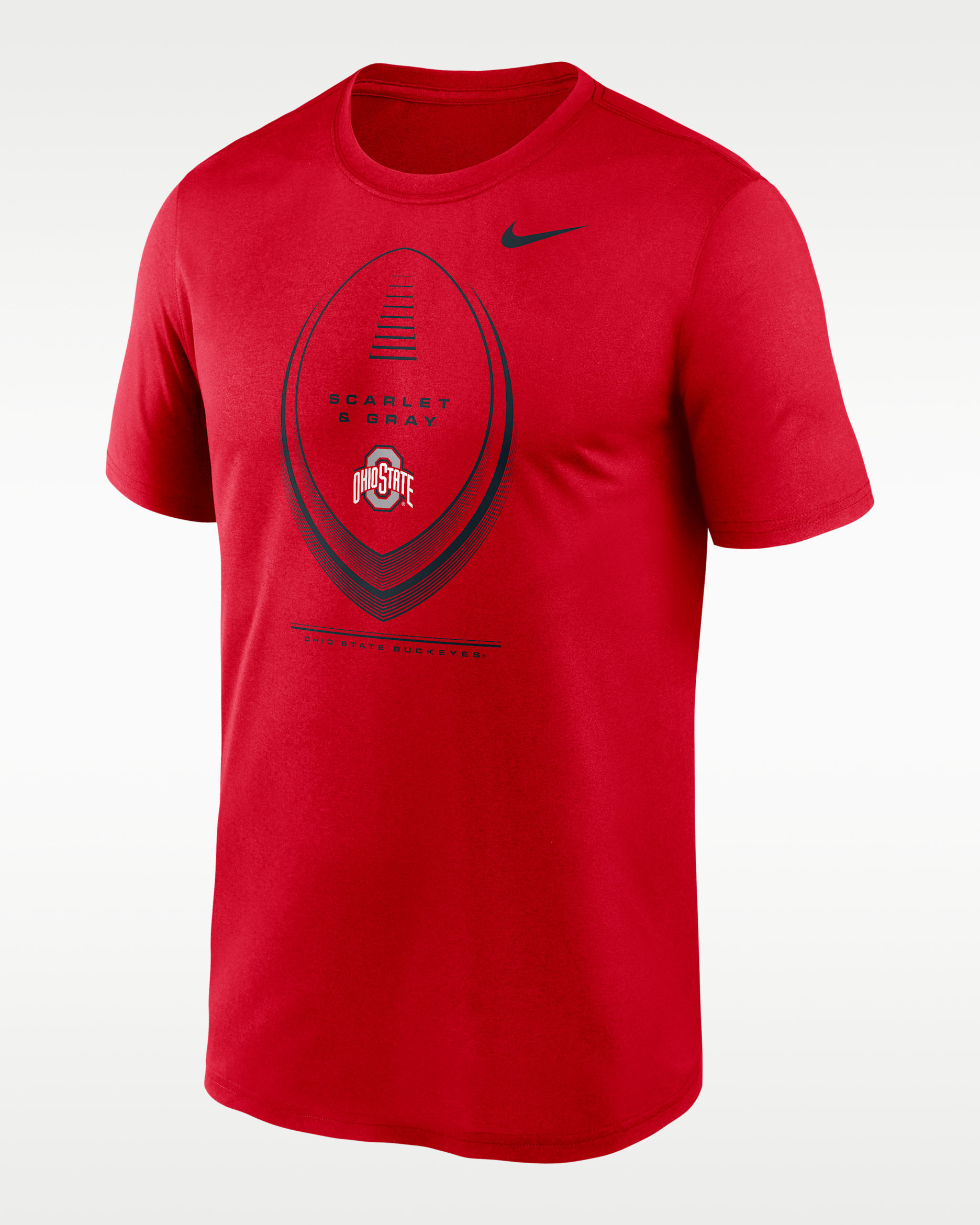 Ohio State Primetime Football Icon Legend Men's Nike Dri-FIT